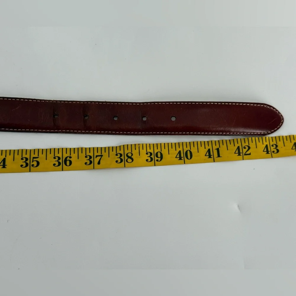 Brooks Brothers Vintage Worn‎ In Leather Belt 38